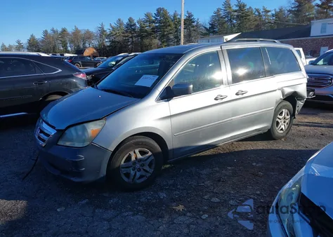 2006 Honda Odyssey Ex-L from USA, damaged, VIN 5FNRL38746B051464